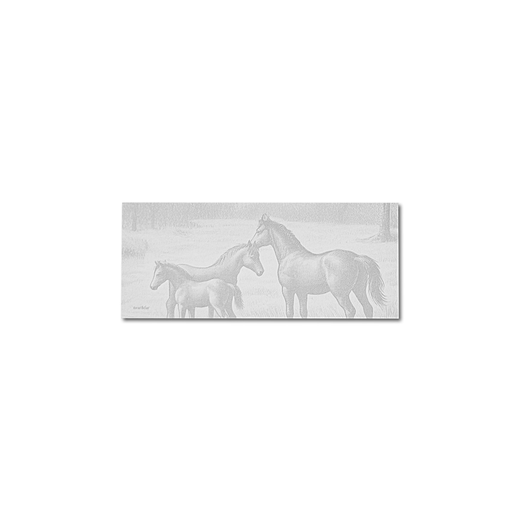 Horse Memo Pad