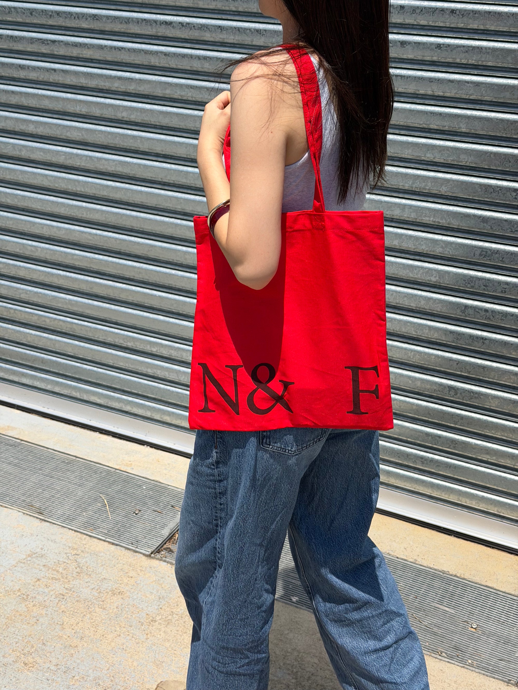 Near&Far Original Logo Bag Strawberry