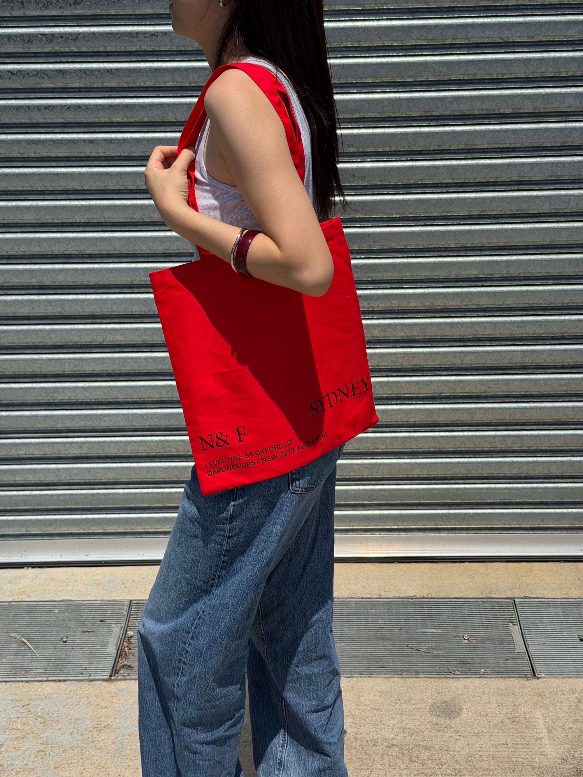 Near&Far Original Logo Bag Strawberry