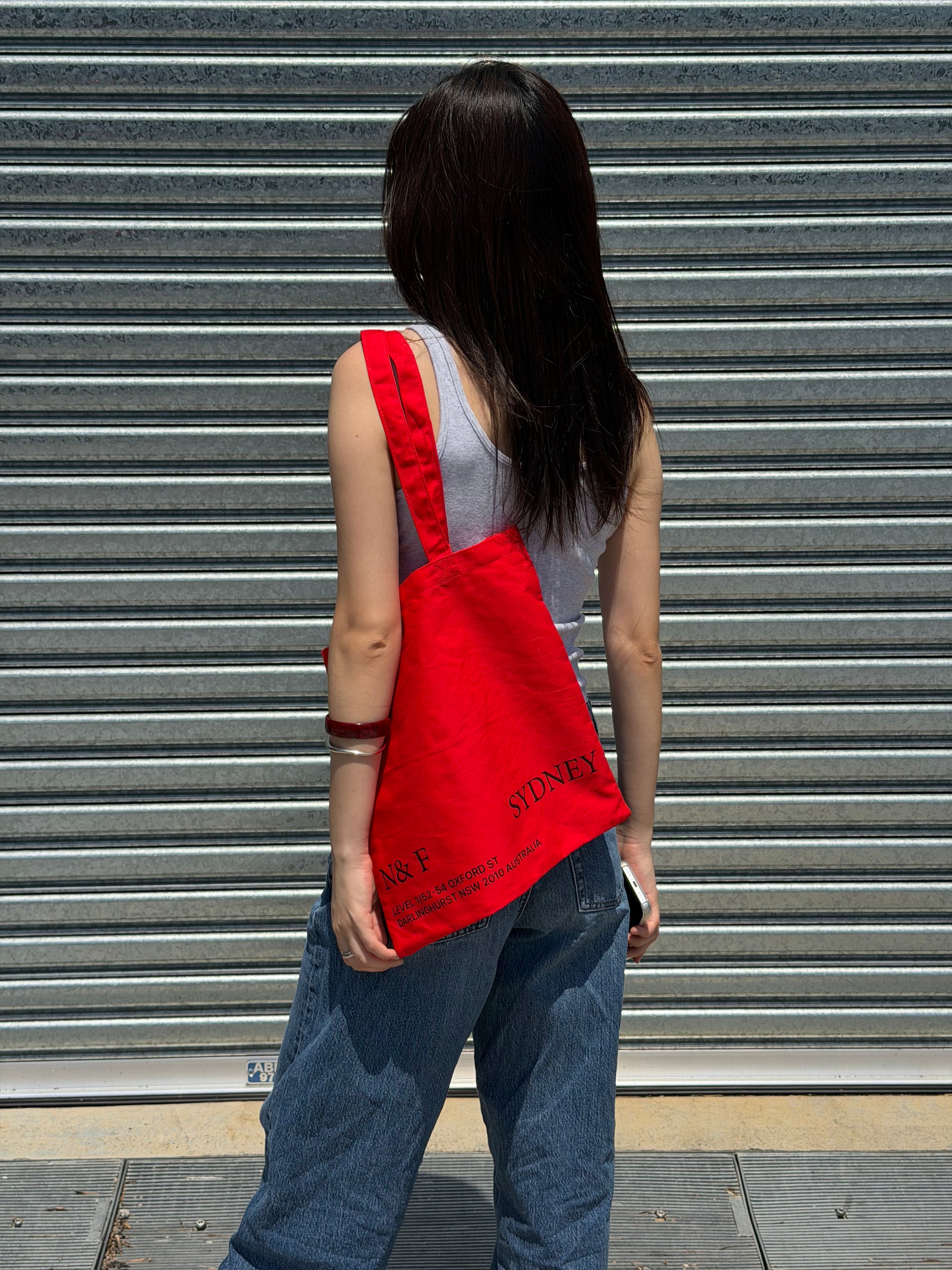 Near&Far Original Logo Bag Strawberry