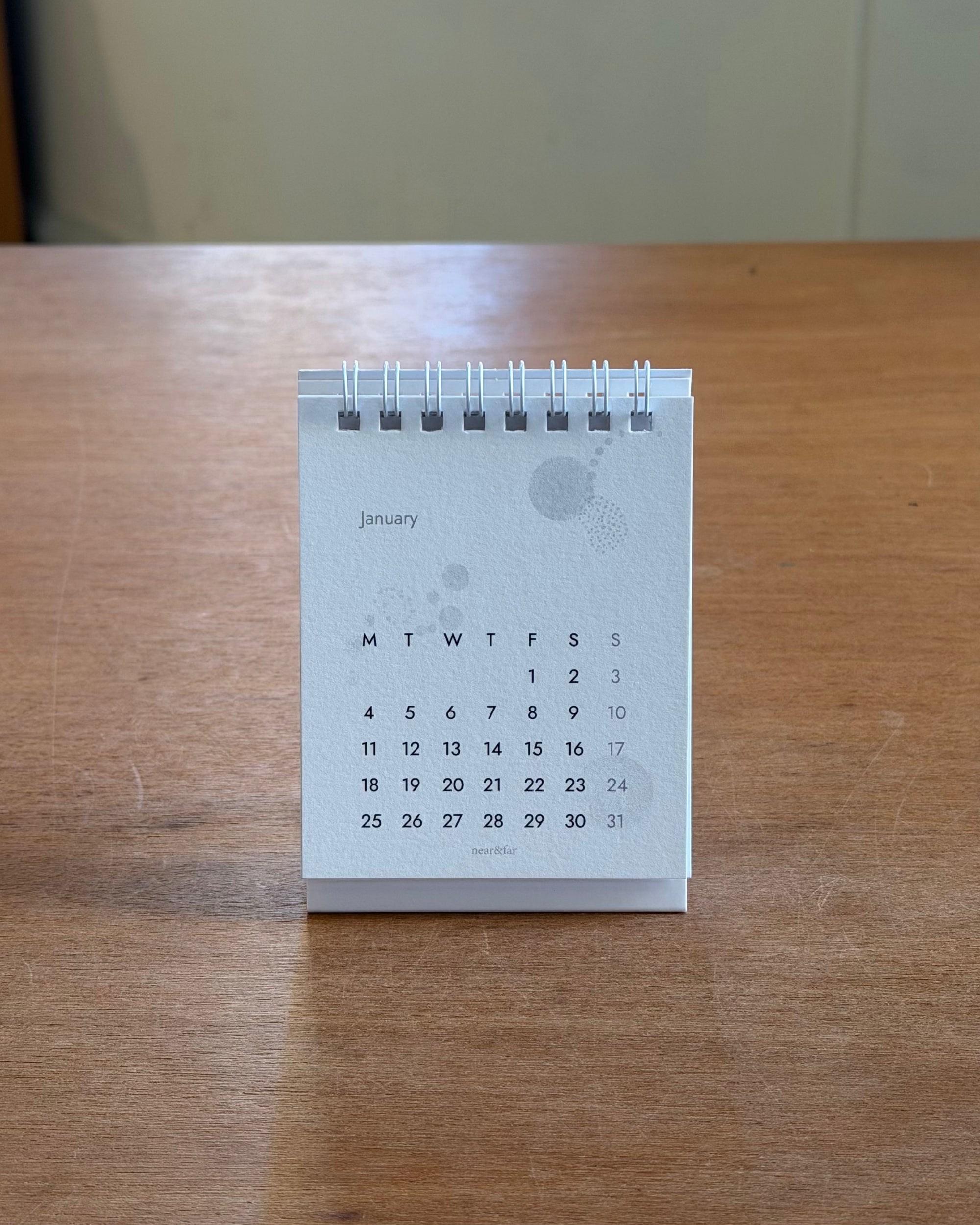 2027 Desk Calendar