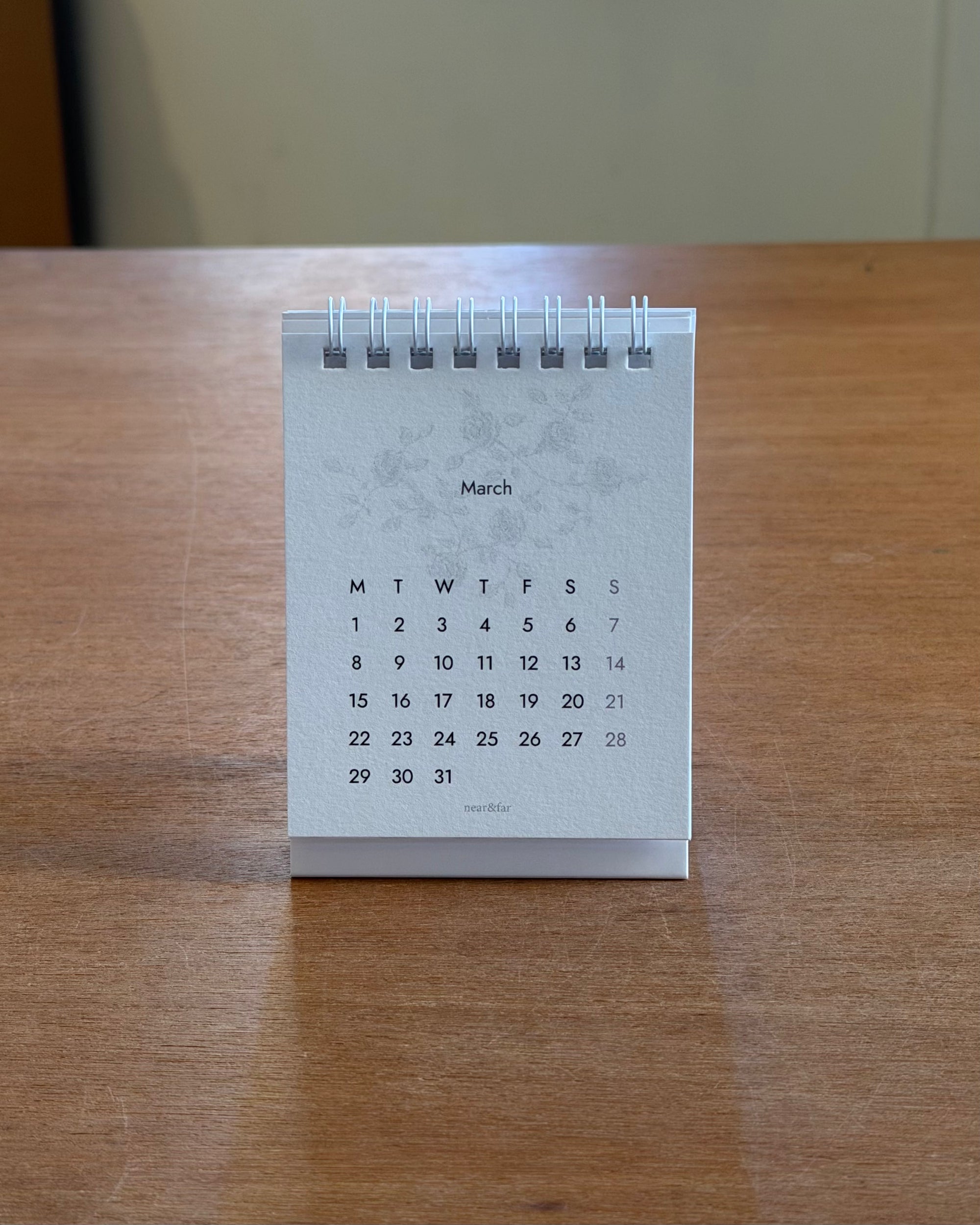 2027 Desk Calendar