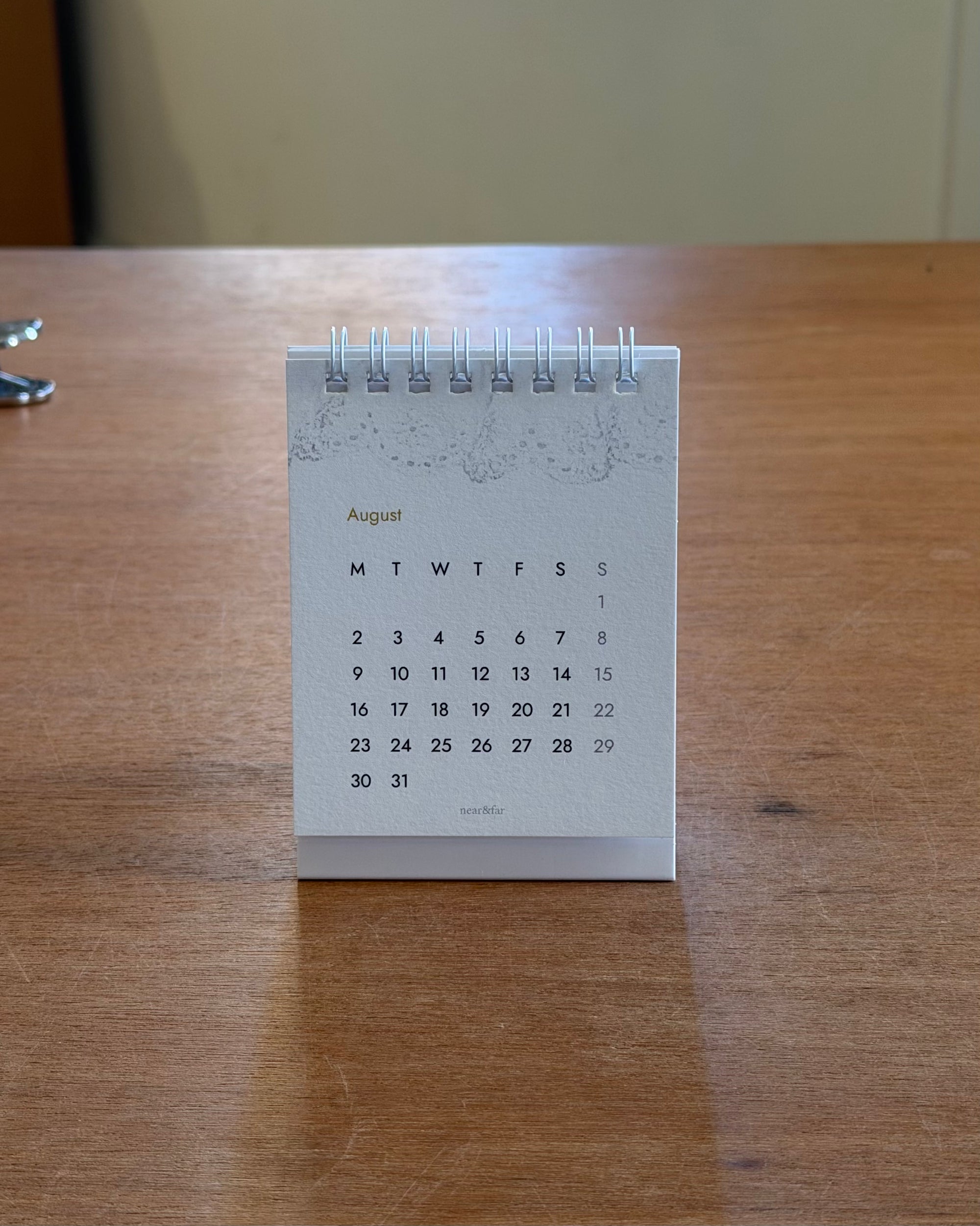 2027 Desk Calendar