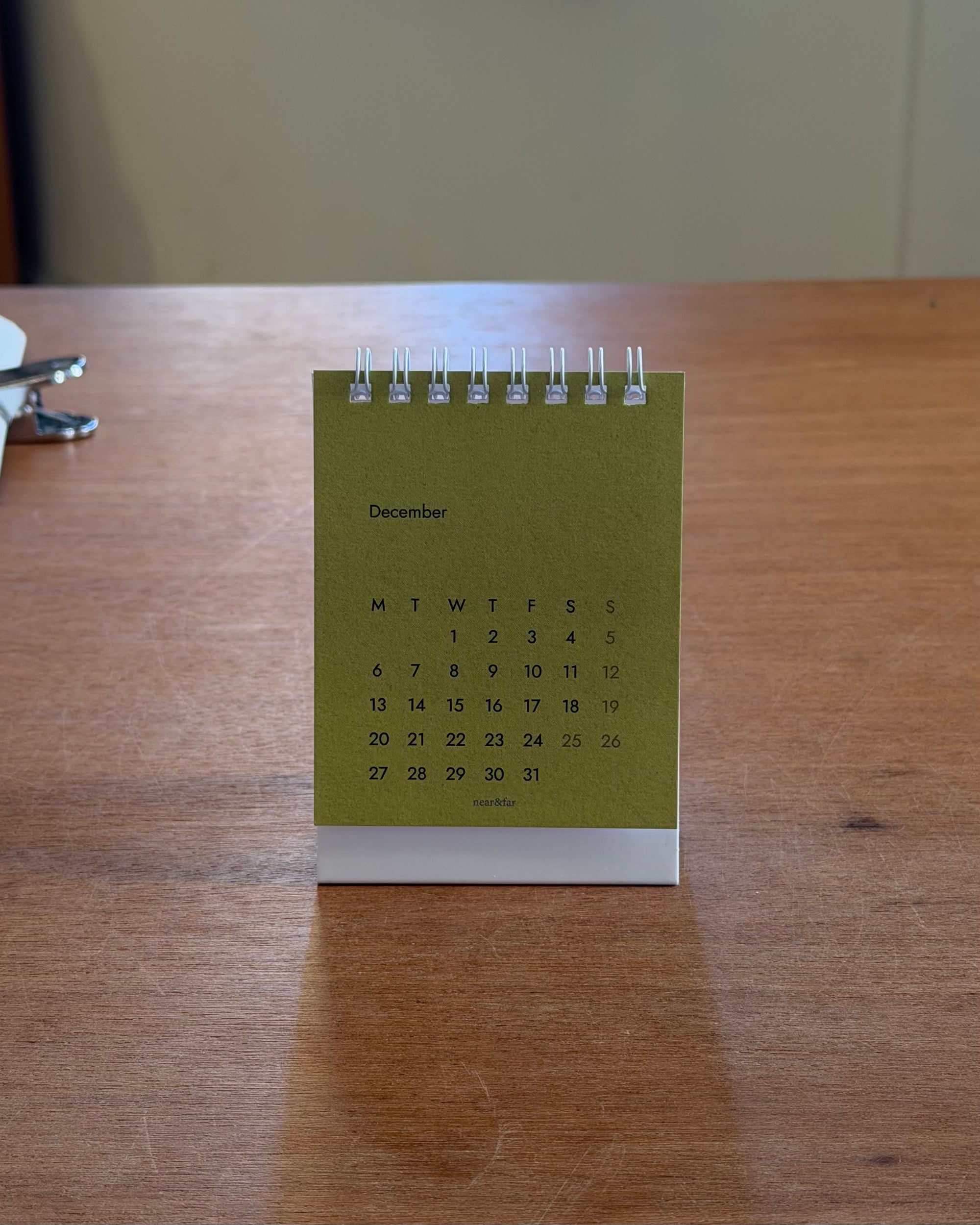 2027 Desk Calendar
