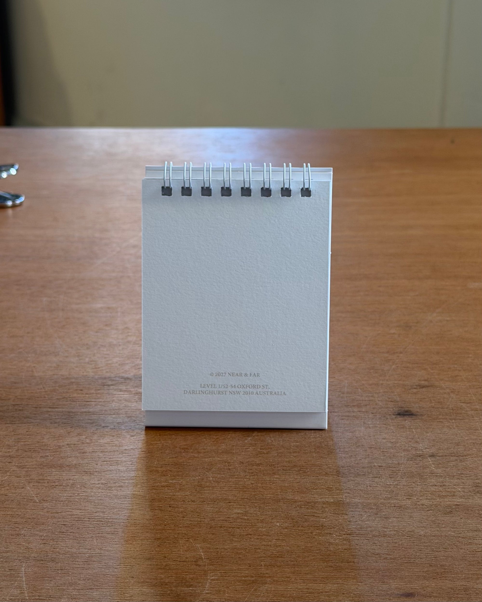 2027 Desk Calendar