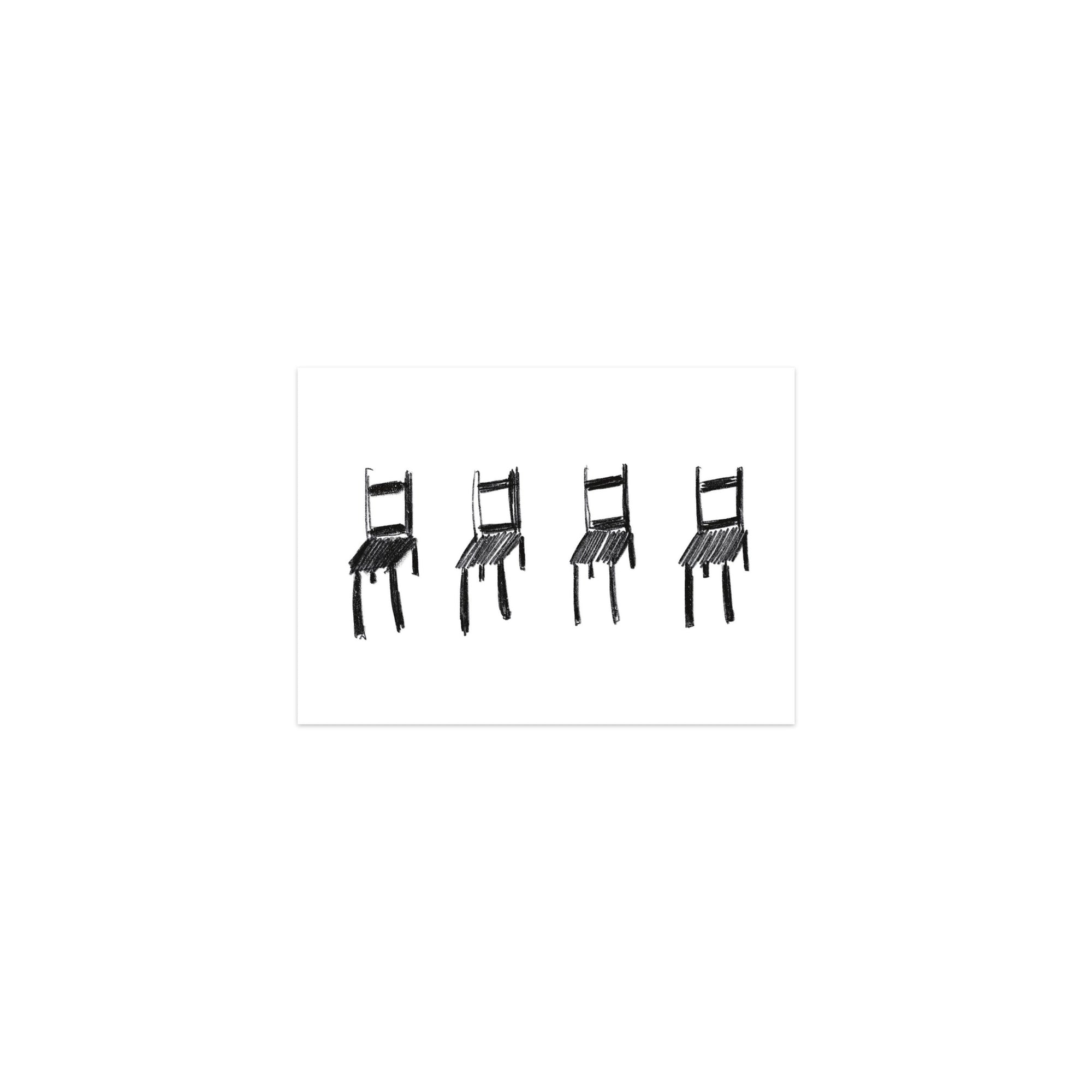 Chairs Postcard