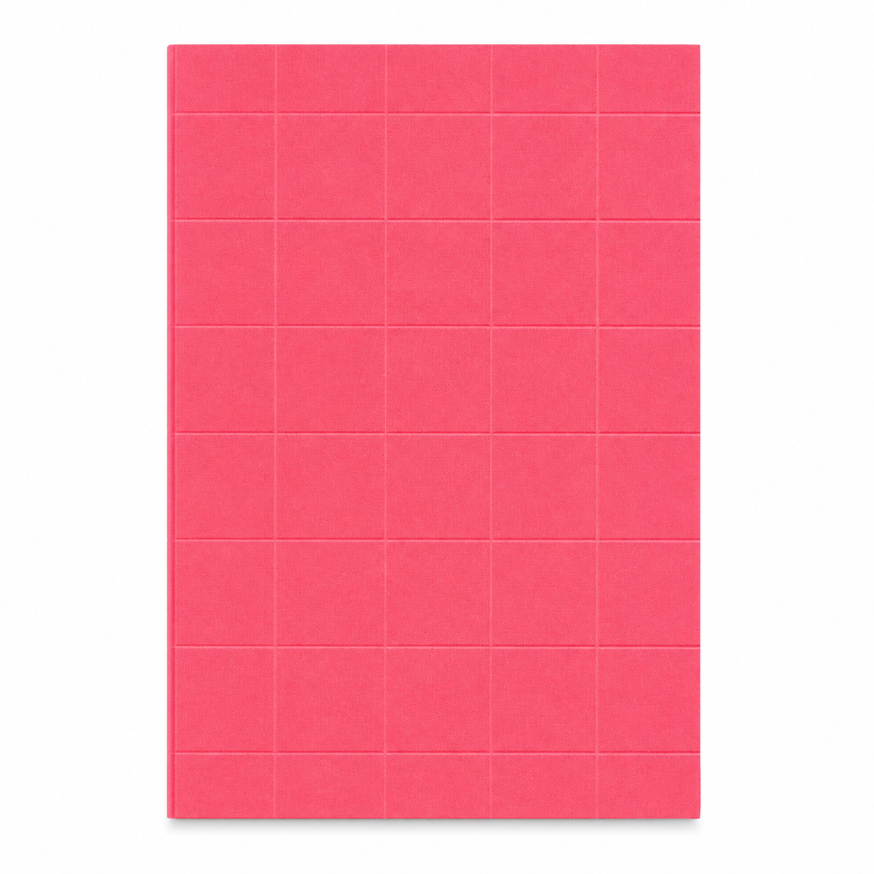 Grid Neon Pink Notebook