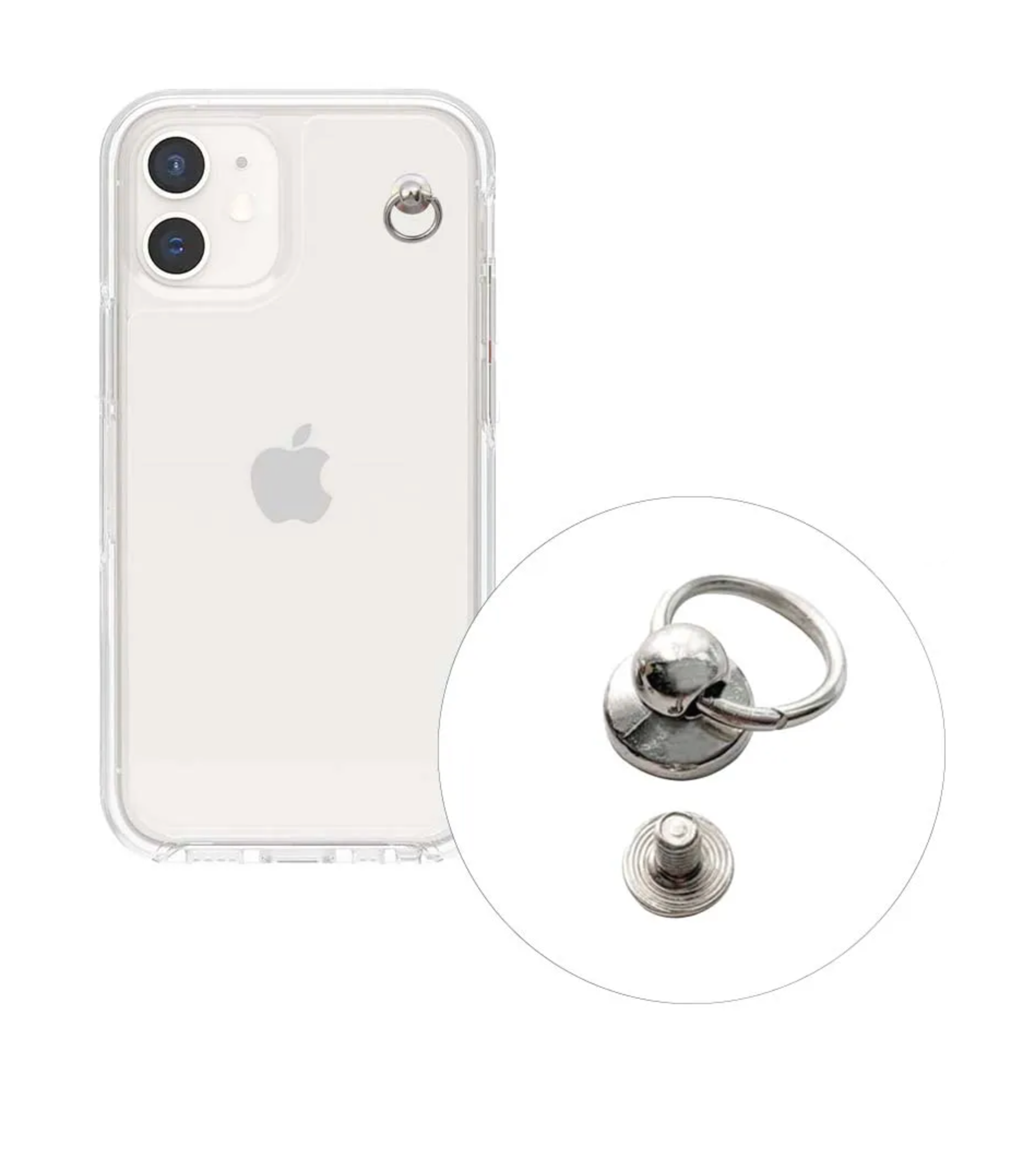 [Nariobjet] Nareaf Silver Bell Keychain