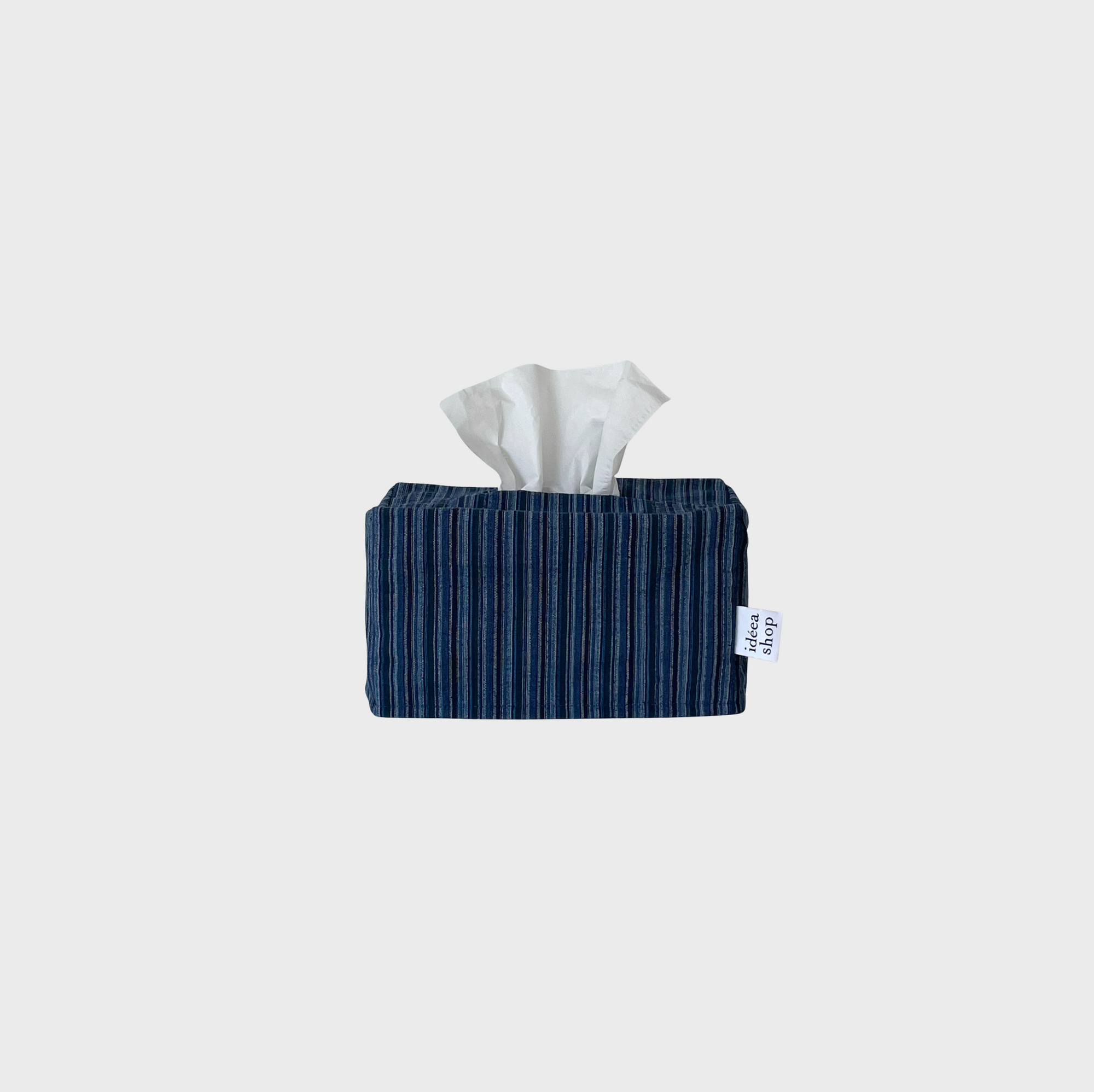 Denim Tissue Case, Deep Blue
