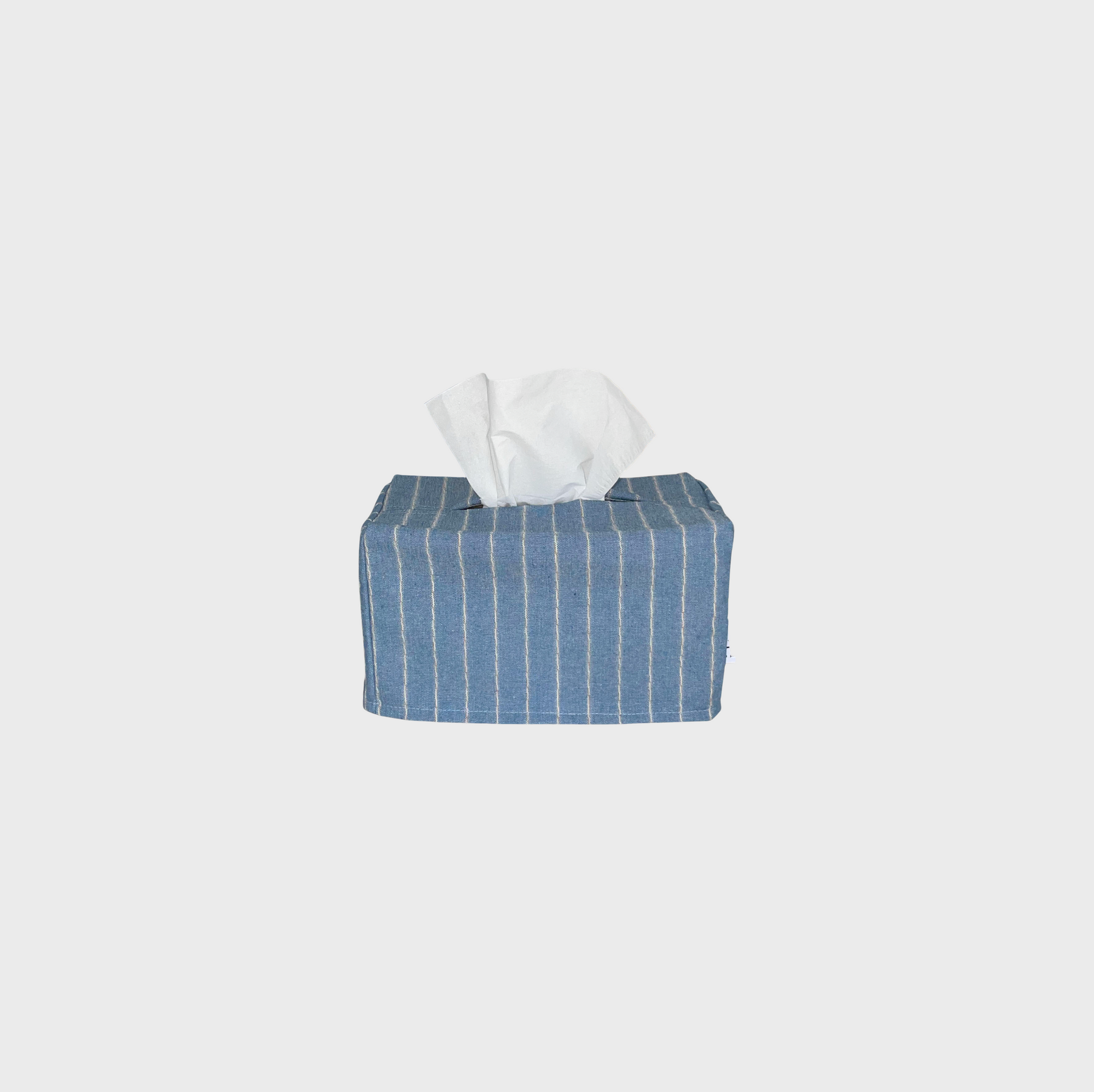 Denim Tissue Case, Sky Blue
