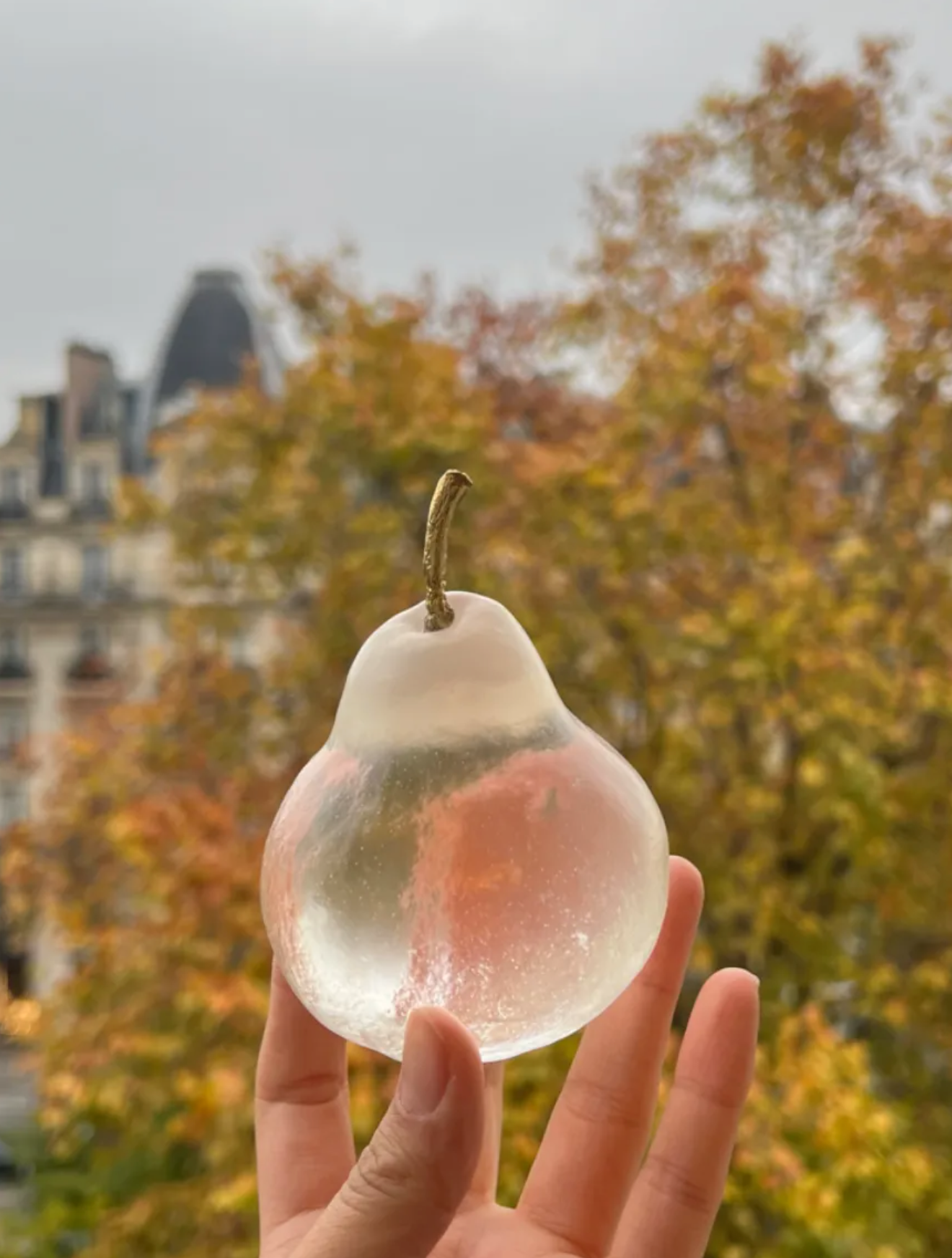 [Mixtureshop] Vintage Pear Paperweight