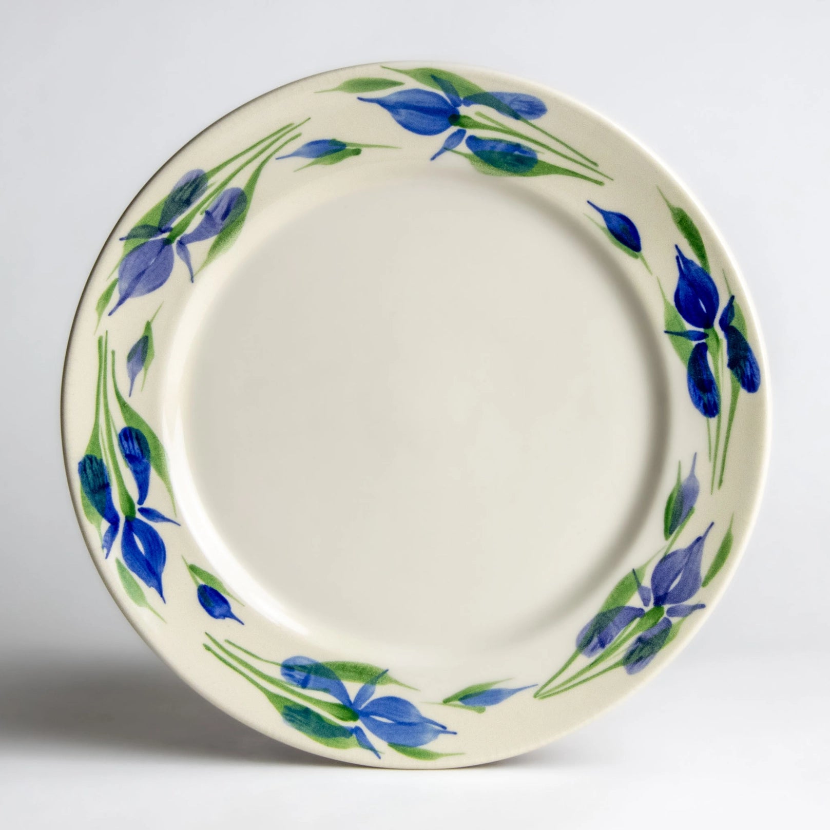 Classic Dinner Plate - Field of Iris