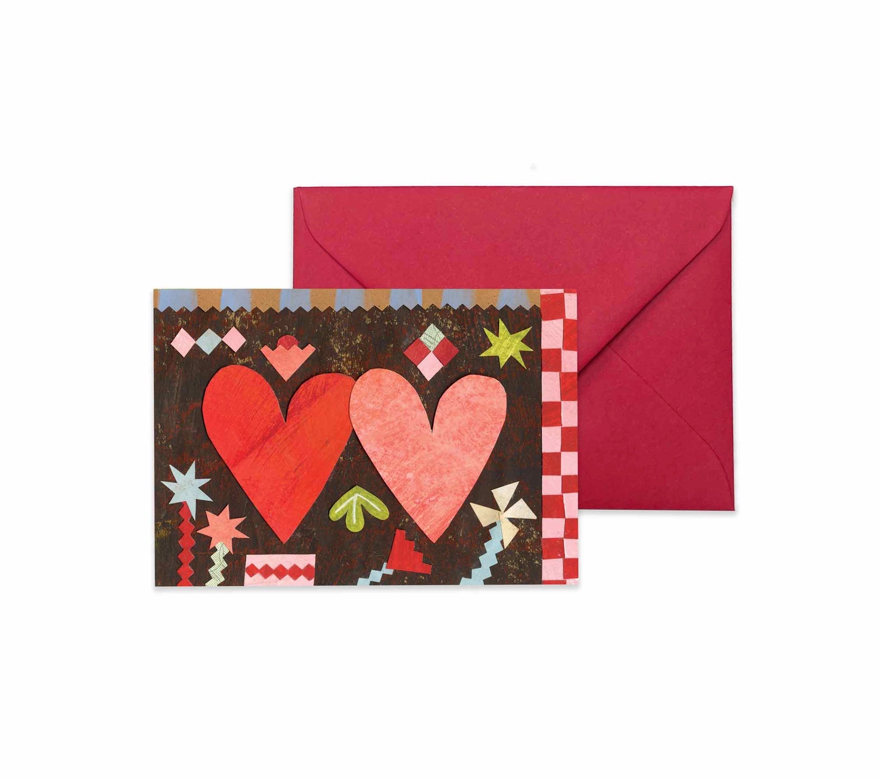 Two Hearts Mini Card