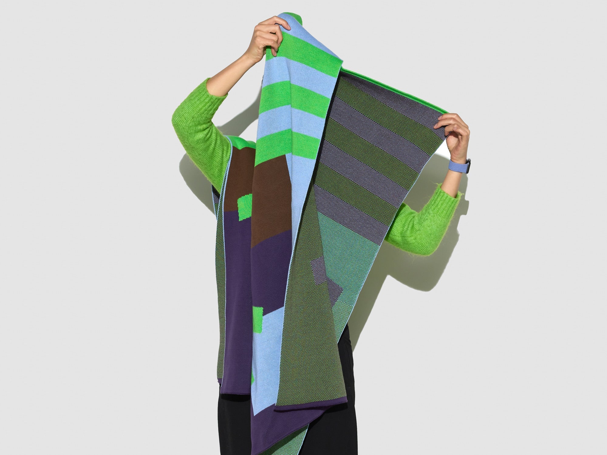 Neon Shine Cotton Blanket