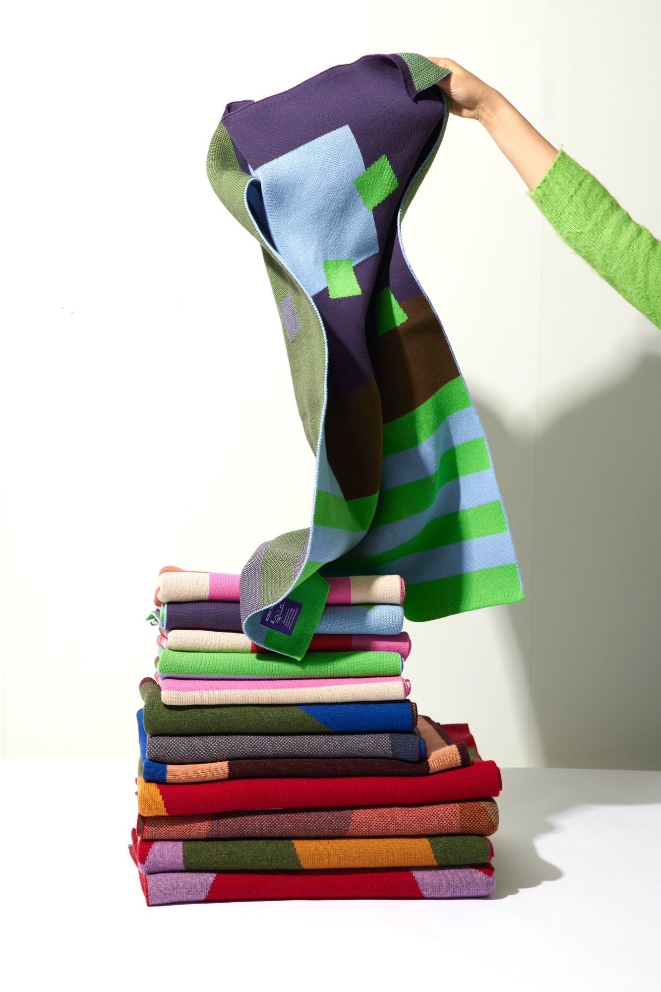 Neon Shine Cotton Blanket