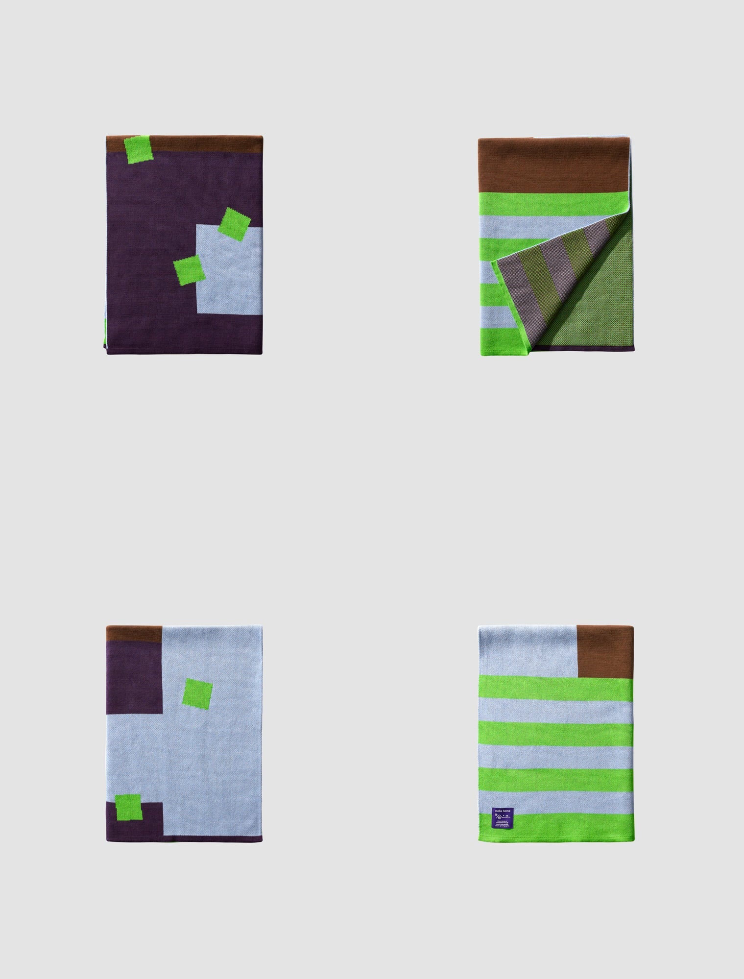 Neon Shine Cotton Blanket