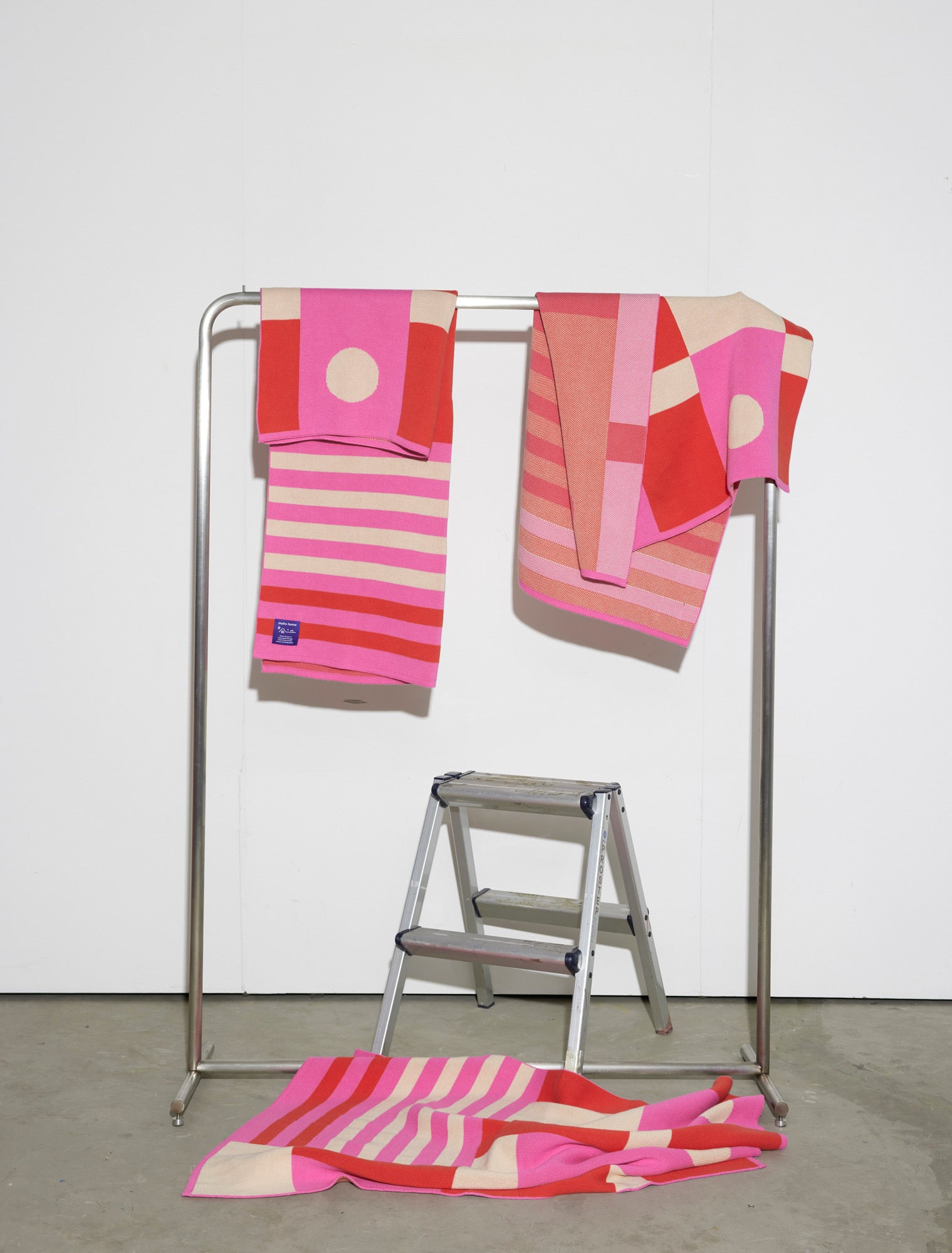 Pink Door Cotton Blanket