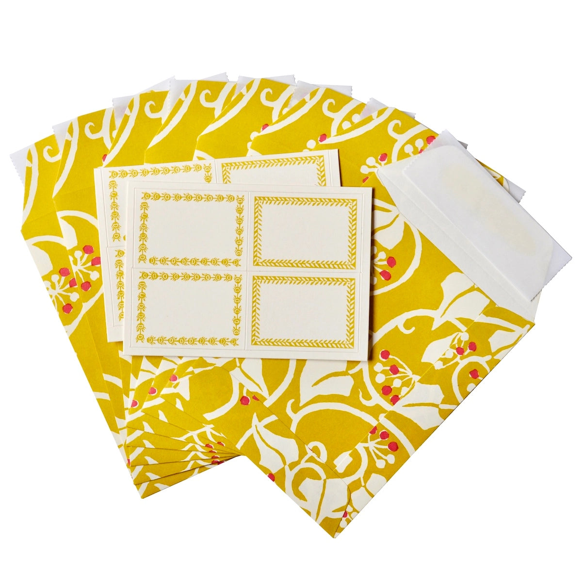 Seed Envelopes in Ivy Piccalilli and Cranberry with Labels