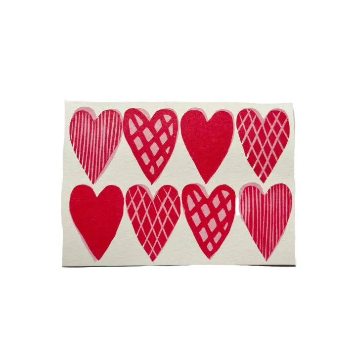 Heart Pattern Card