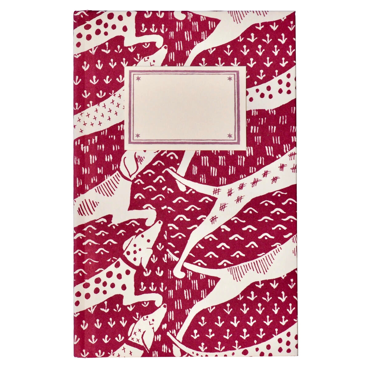 Hardback Notebook Dogs Blackcurrant Squash (Lined)