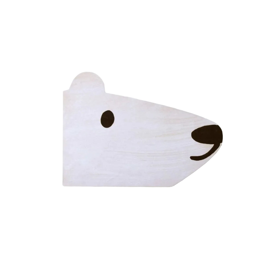 Polar Bear Shaped Greeting Card
