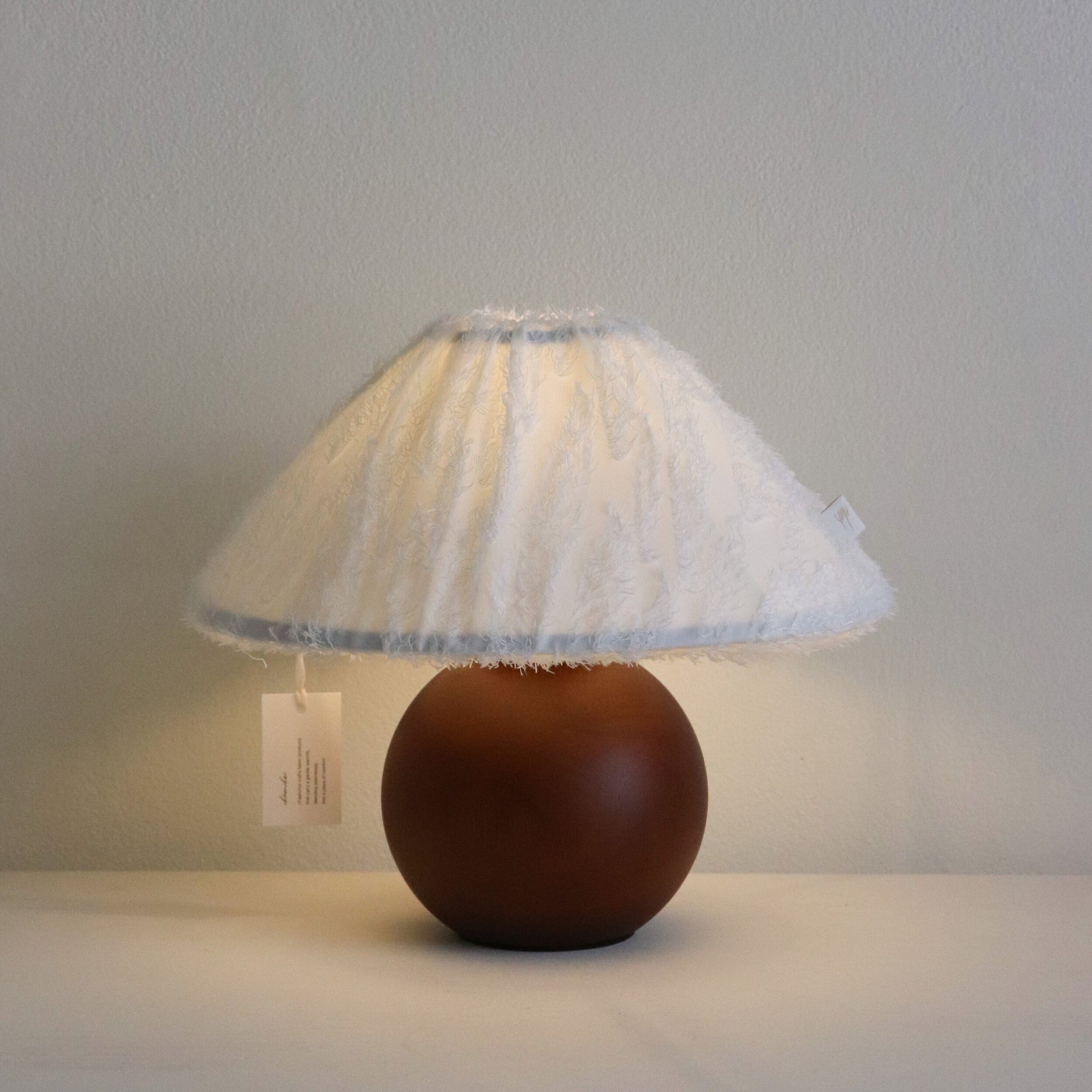 Soap Flakes Orb Lamp