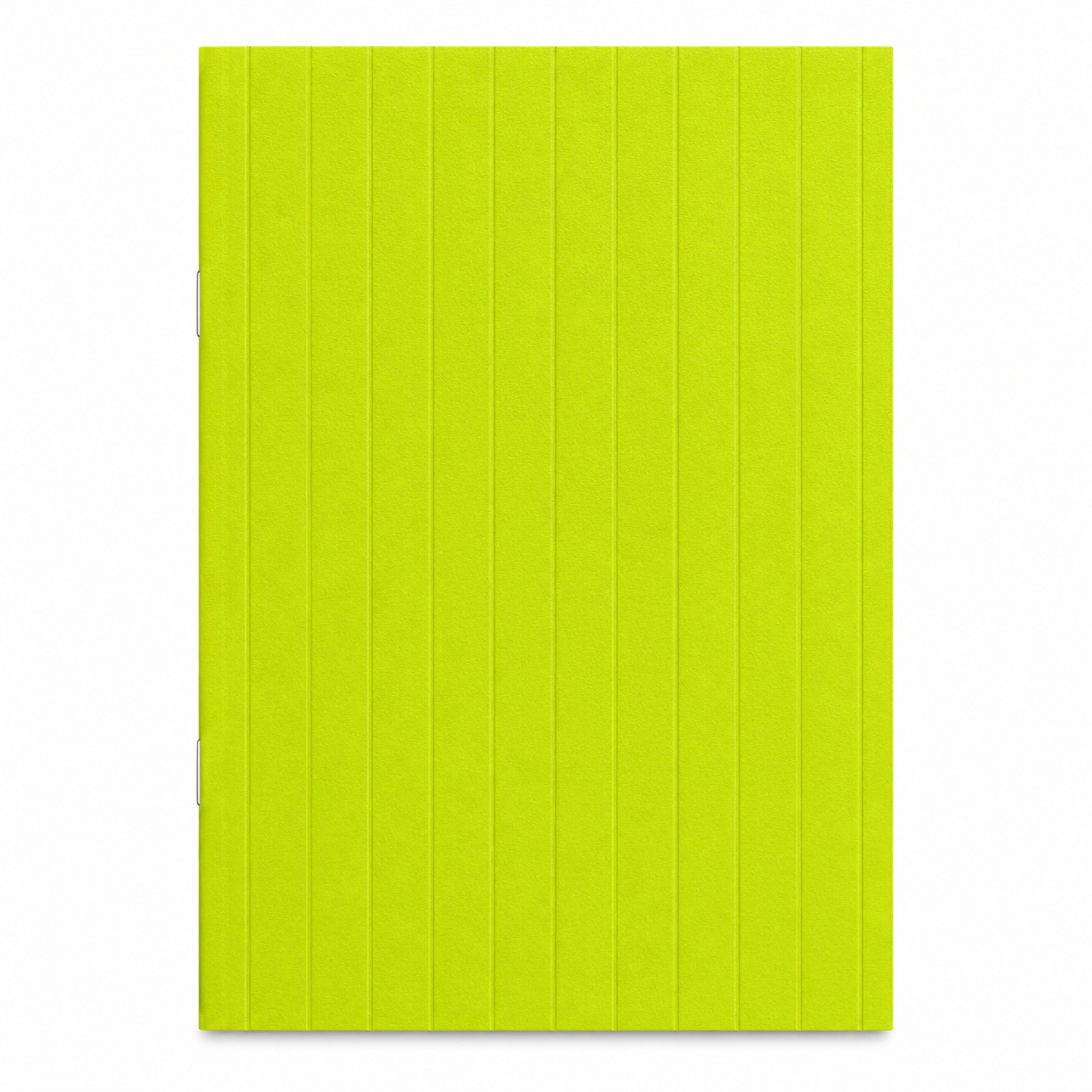 Grid Neon Yellow Notebook