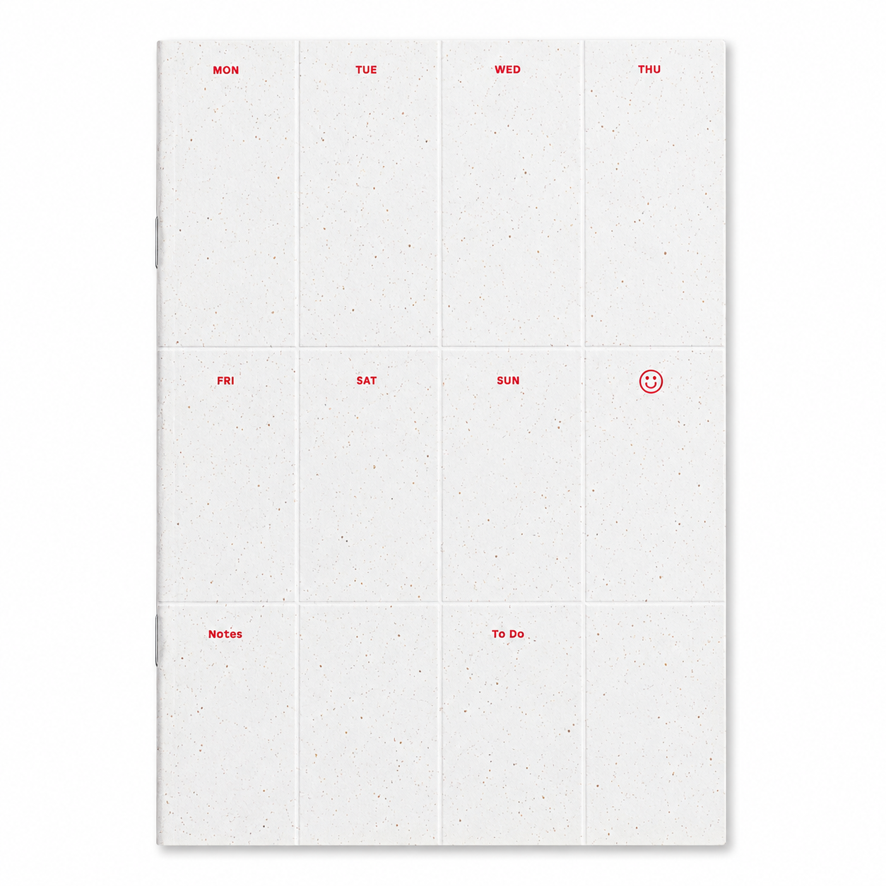 Weekly Harvest White Notebook