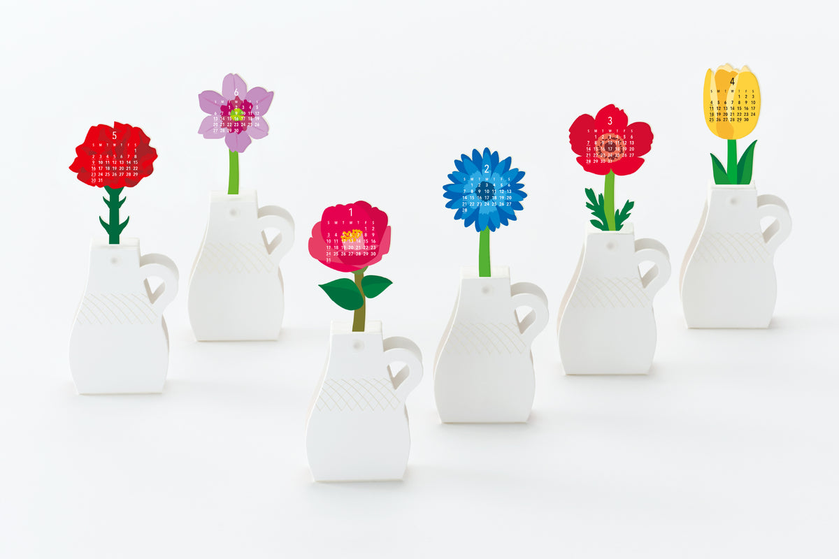 2027 Good Morning Calendar - Flowers