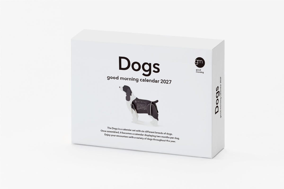 2027 Good Morning Calendar - Dogs