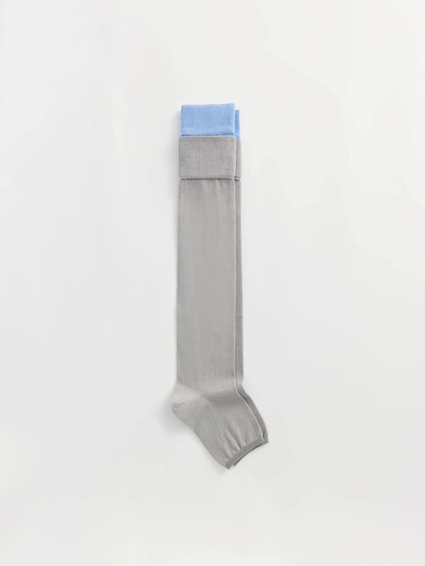 Soft Park Layered Color Block Knee-High Socks